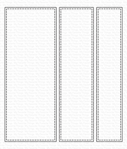 My Favorite Things - Vertical Stitched Strips Die-Namics