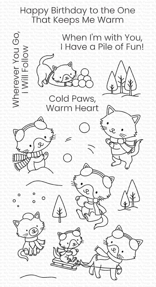 SET DEAL: My Favorite Things - Winter Kittens