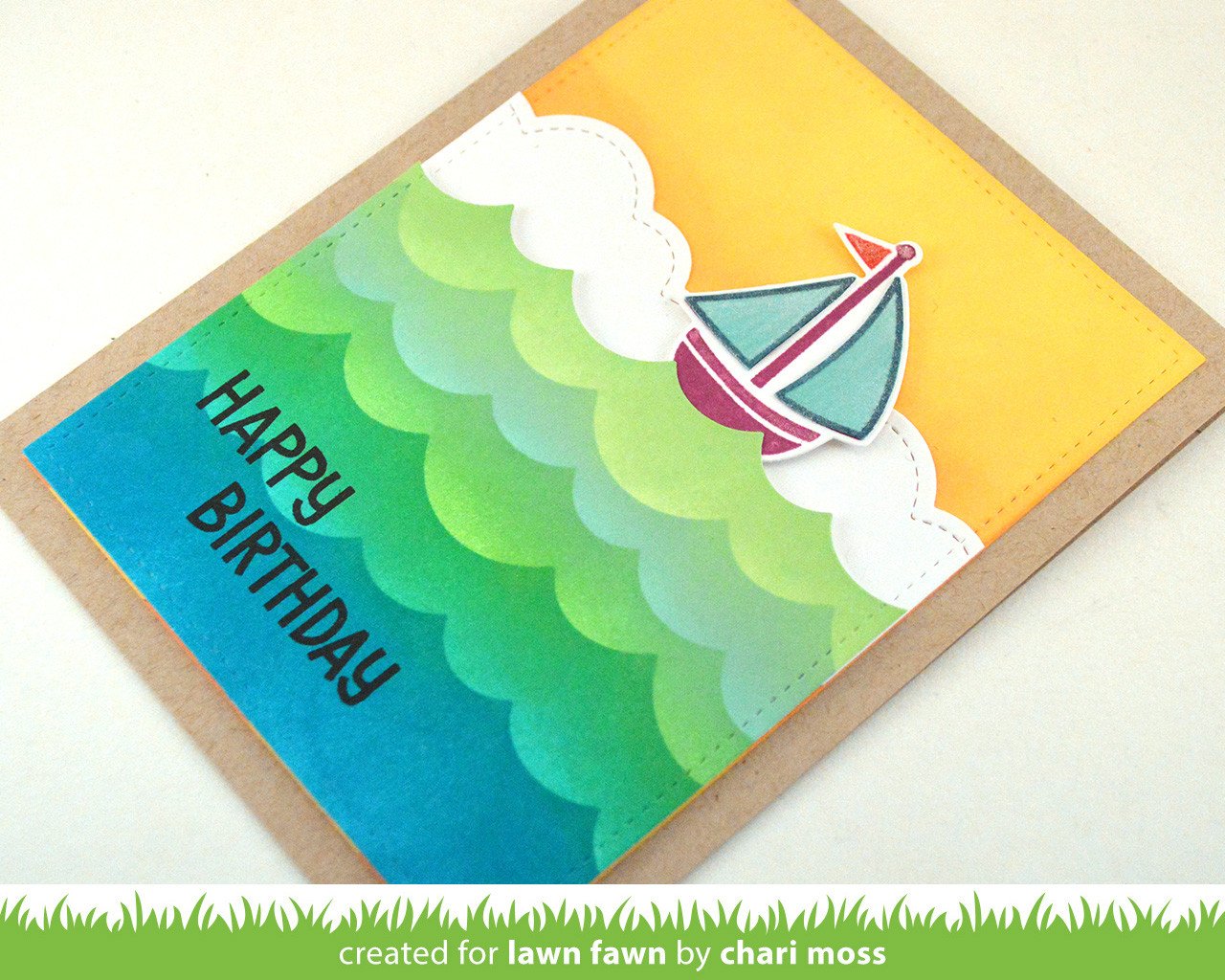 Lawn Fawn - Ocean Wave Borders