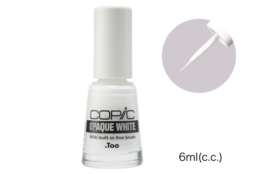 Copic - Opaque White With Brush (6ml)