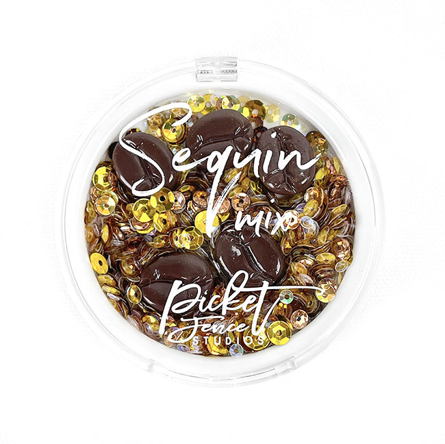 Picket Fence Studios - Coffee Beans Sequin Mix