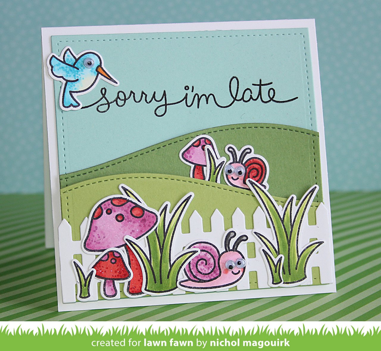 Lawn Fawn - Gleeful Gardens