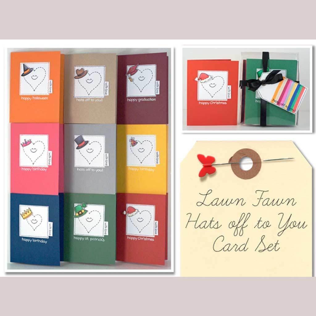 Lawn Fawn - Hats Off to You