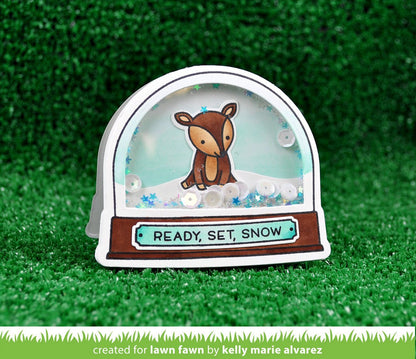 Lawn Fawn - Ready, Set, Snow Shaker Add-On
