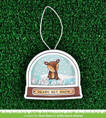 Lawn Fawn - Ready, Set, Snow Shaker Add-On