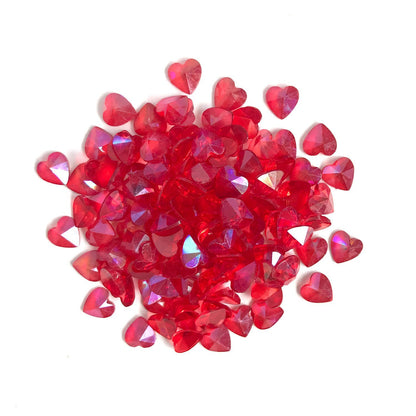 Buttons Galore - Red Hearts Sparkletz