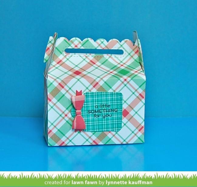 Lawn Fawn - Scalloped Treat Box Die