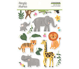 Simple Stories - Into the Wild Sticker Book