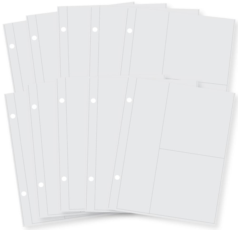 Simple Stories - SN@P! Pocket Page Refills 4x4/2x8 Inch