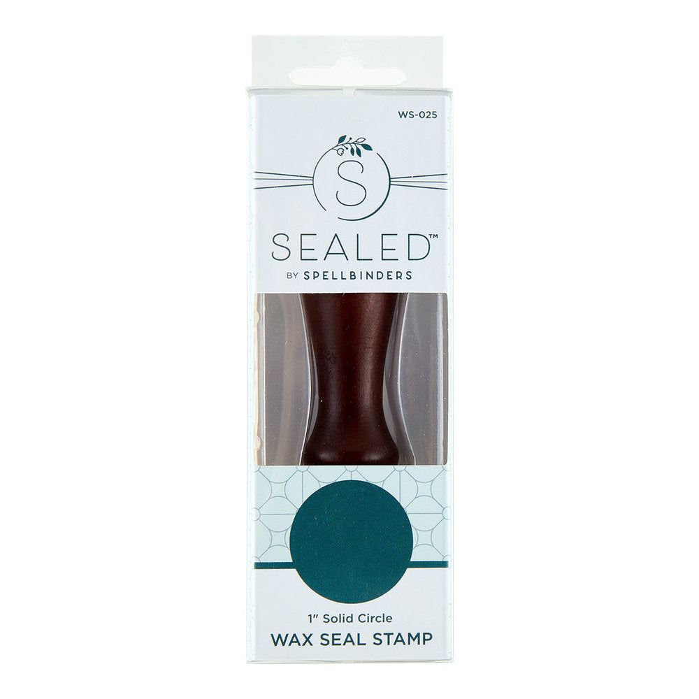 Spellbinders - 1 Inch Solid Circle Wax Seal Stamp