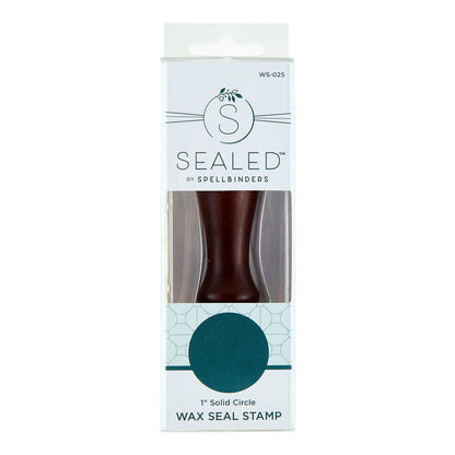 Spellbinders - 1 Inch Solid Circle Wax Seal Stamp