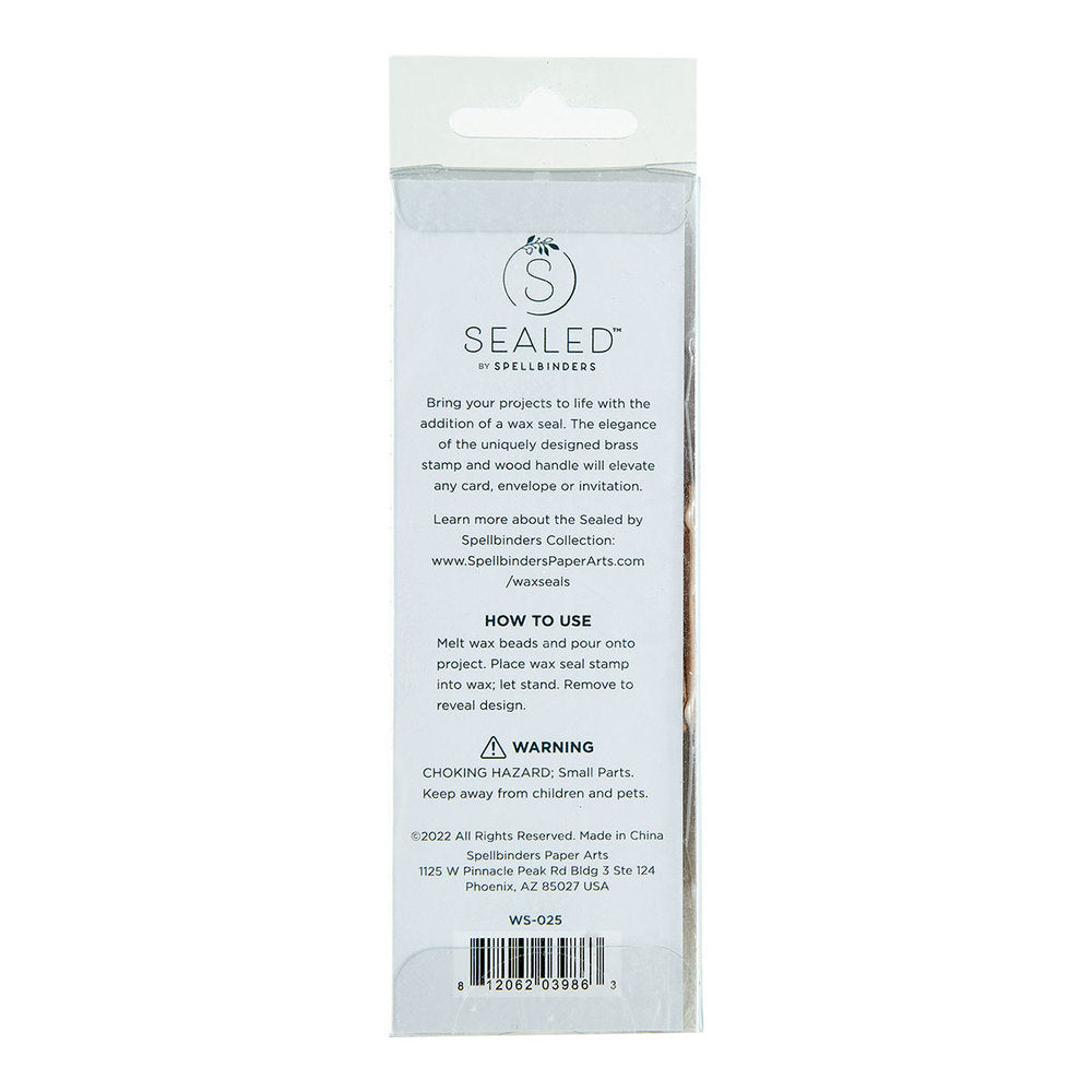 Spellbinders - 1 Inch Solid Circle Wax Seal Stamp