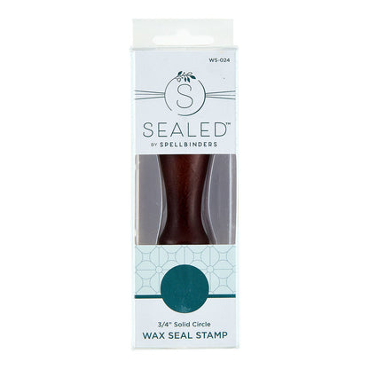 Spellbinders - 3/4 Inch Solid Circle Wax Seal Stamp
