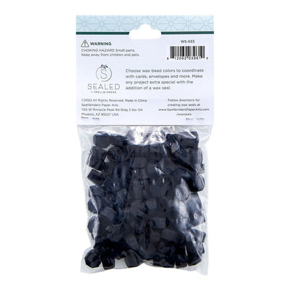 Spellbinders - Black Wax Beads