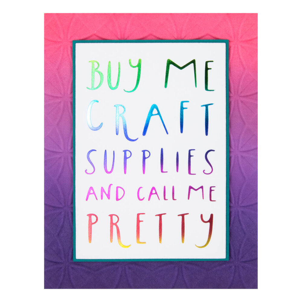 Spellbinders - Buy Me Craft Supplies Glimmer Hot Foil Plate