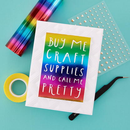 Spellbinders - Buy Me Craft Supplies Glimmer Hot Foil Plate