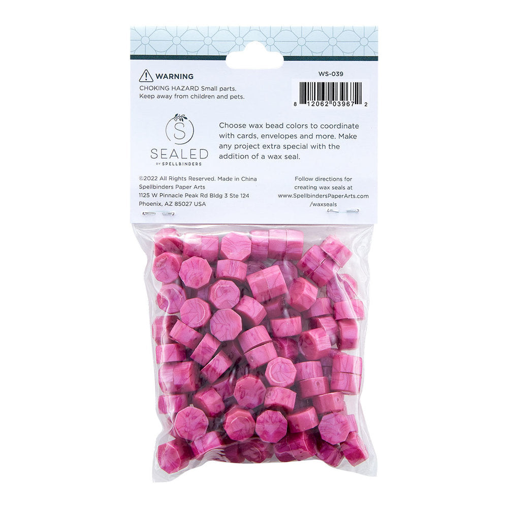 Spellbinders - Fuchsia Wax Beads