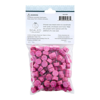 Spellbinders - Fuchsia Wax Beads