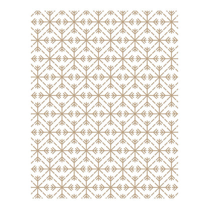 Spellbinders - Geo Snowflakes Glimmer Hot Foil Plate