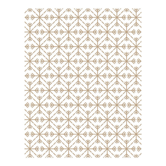 Spellbinders - Geo Snowflakes Glimmer Hot Foil Plate