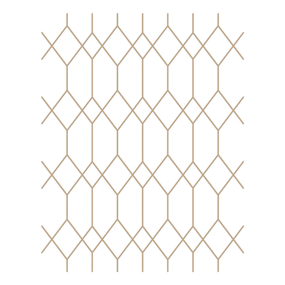 Spellbinders - Geometric Diamond Background Glimmer Hot Foil Plate