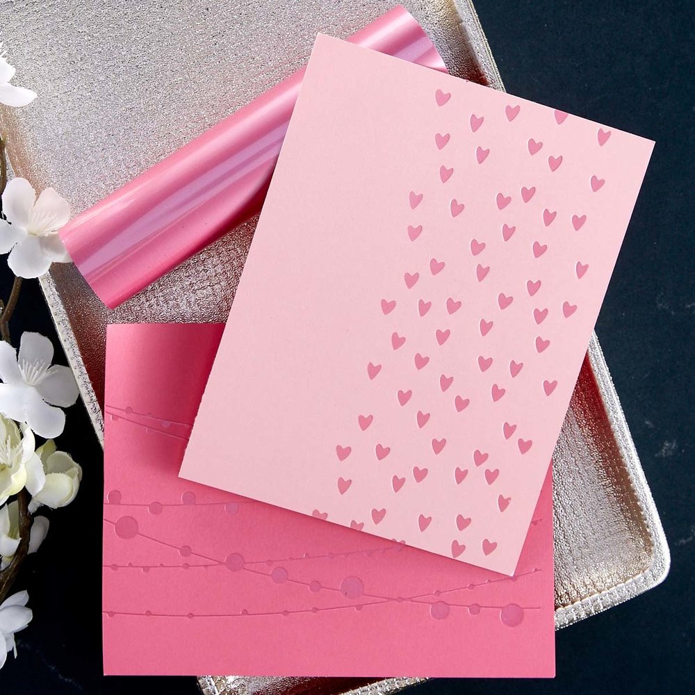 Spellbinders - Glimmer Hot Foil Satin Pastels Variety Pack (4 rolls)