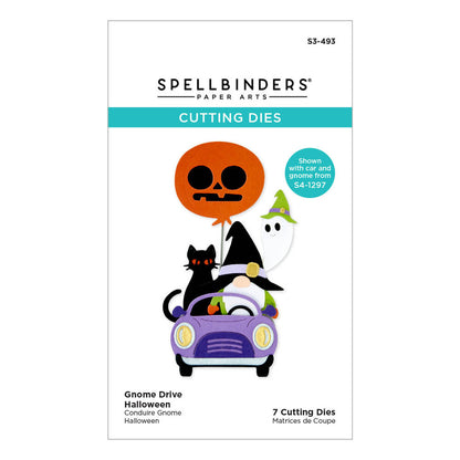 Spellbinders - Gnome Drive Halloween Etched Dies