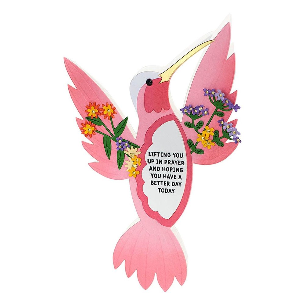 Spellbinders - Hummingbird Card Creator Etched Dies