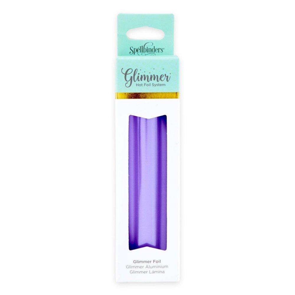 Spellbinders - Glimmer Hot Foil Lavender Petal