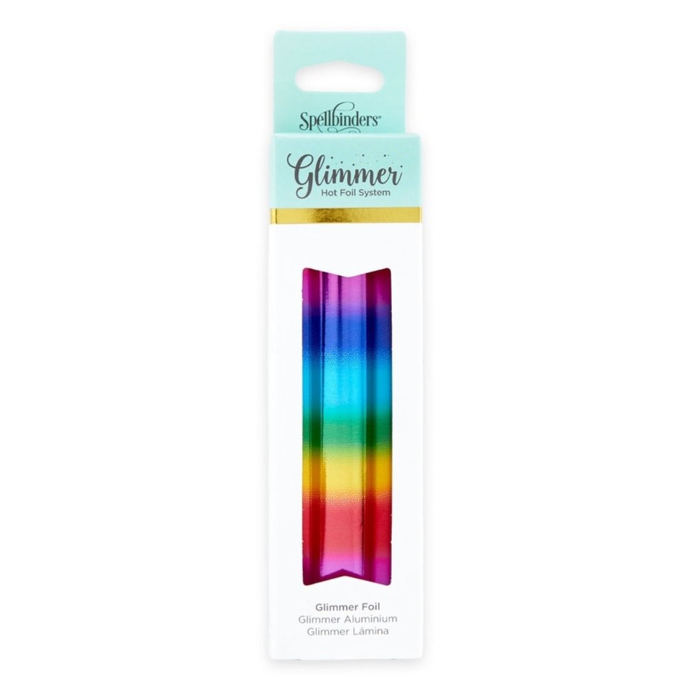 Spellbinders - Glimmer Hot Foil Mini Rainbow Stripe