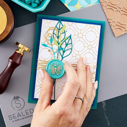 Spellbinders - Mystic Butterfly Wax Seal Stamp