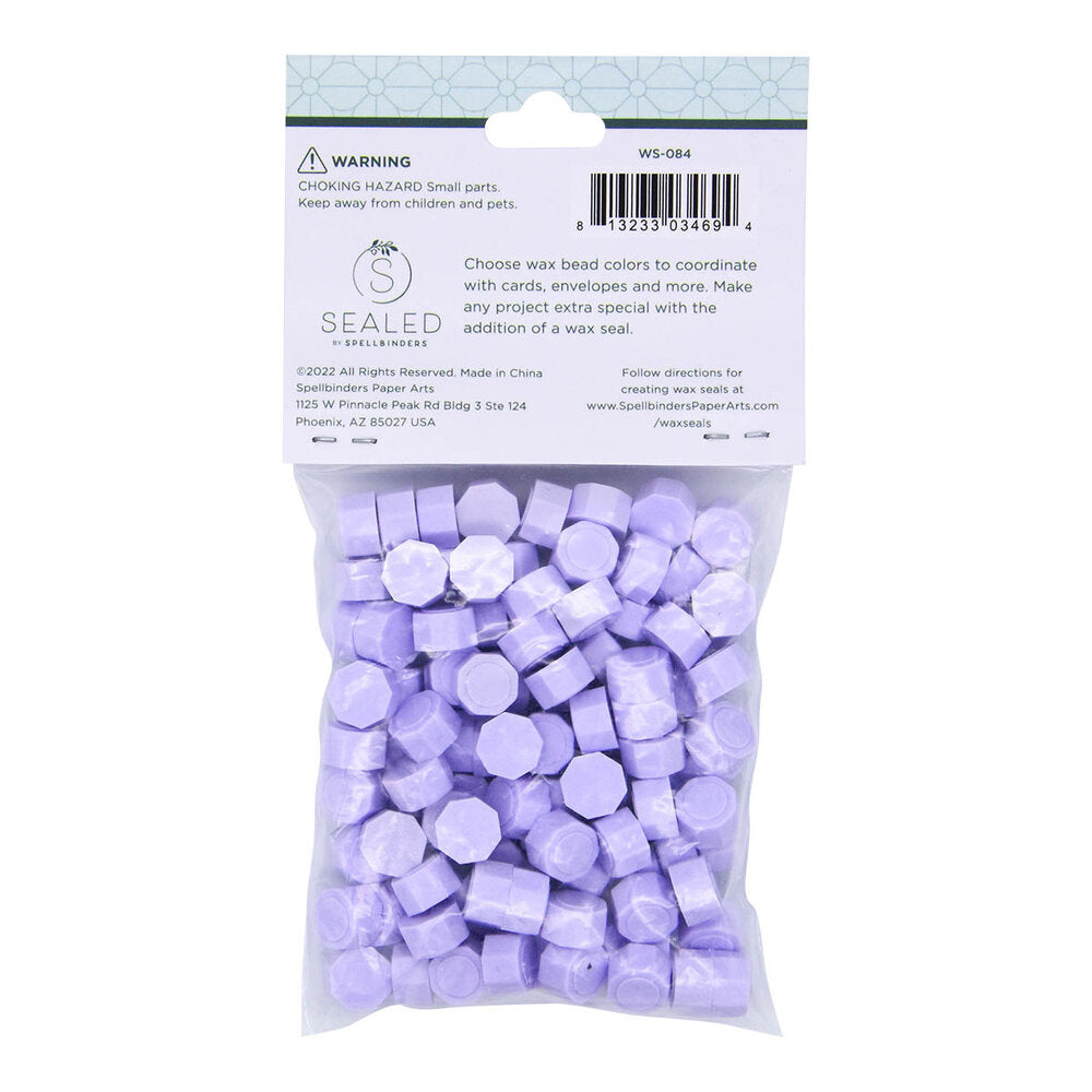 Spellbinders - Pastel Lilac Wax Beads
