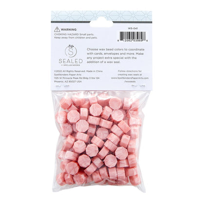 Spellbinders - Peachy Pink Wax Beads