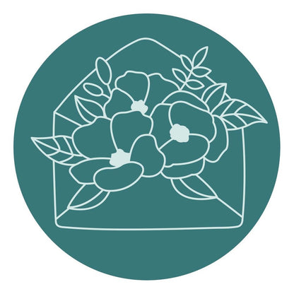 Spellbinders - Sending Flowers Wax Seal Stamp