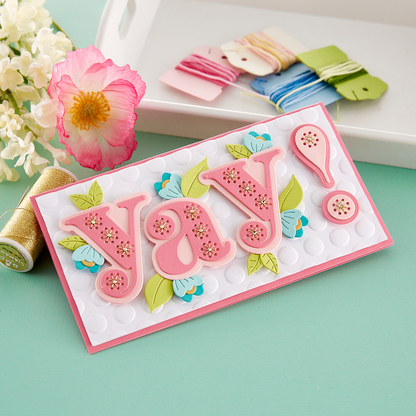 Spellbinders - Stitched Punctuation and Symbols Etched Dies