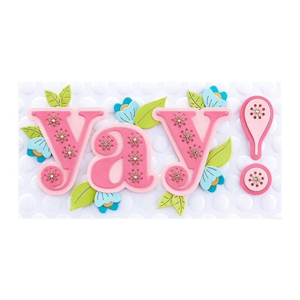 Spellbinders - Stitched Punctuation and Symbols Etched Dies