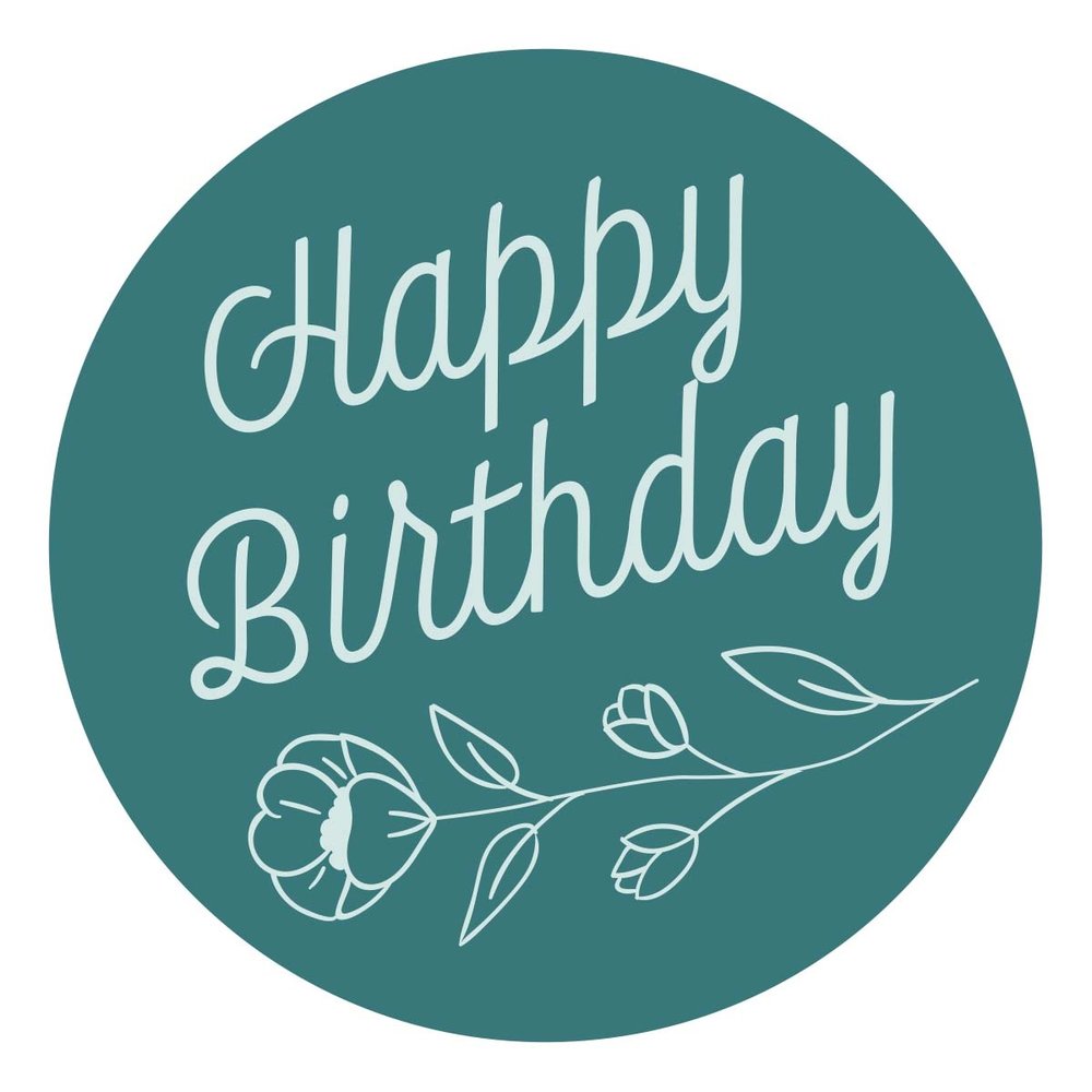 Spellbinders - Sweet Happy Birthday Wax Seal Stamp