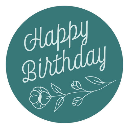 Spellbinders - Sweet Happy Birthday Wax Seal Stamp