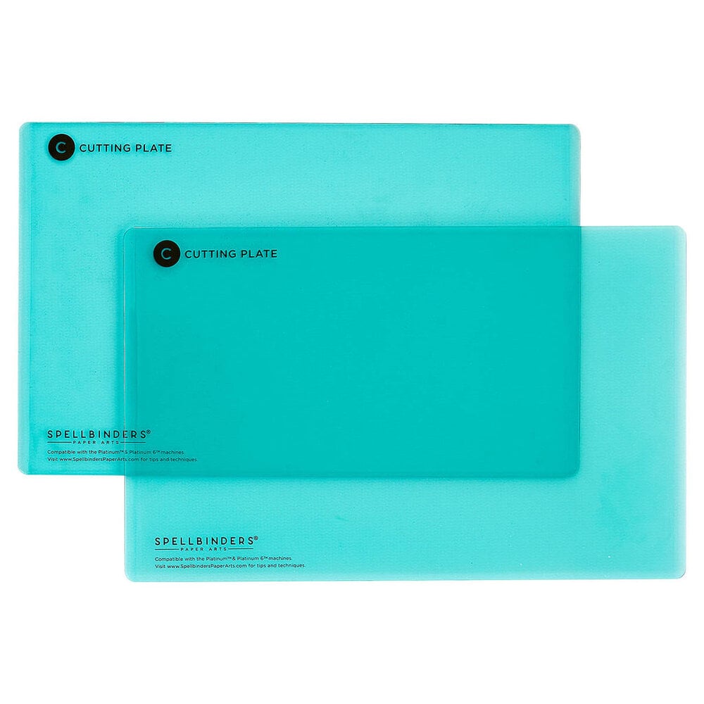 Spellbinders - Teal Extended Cutting Plates (2pcs)
