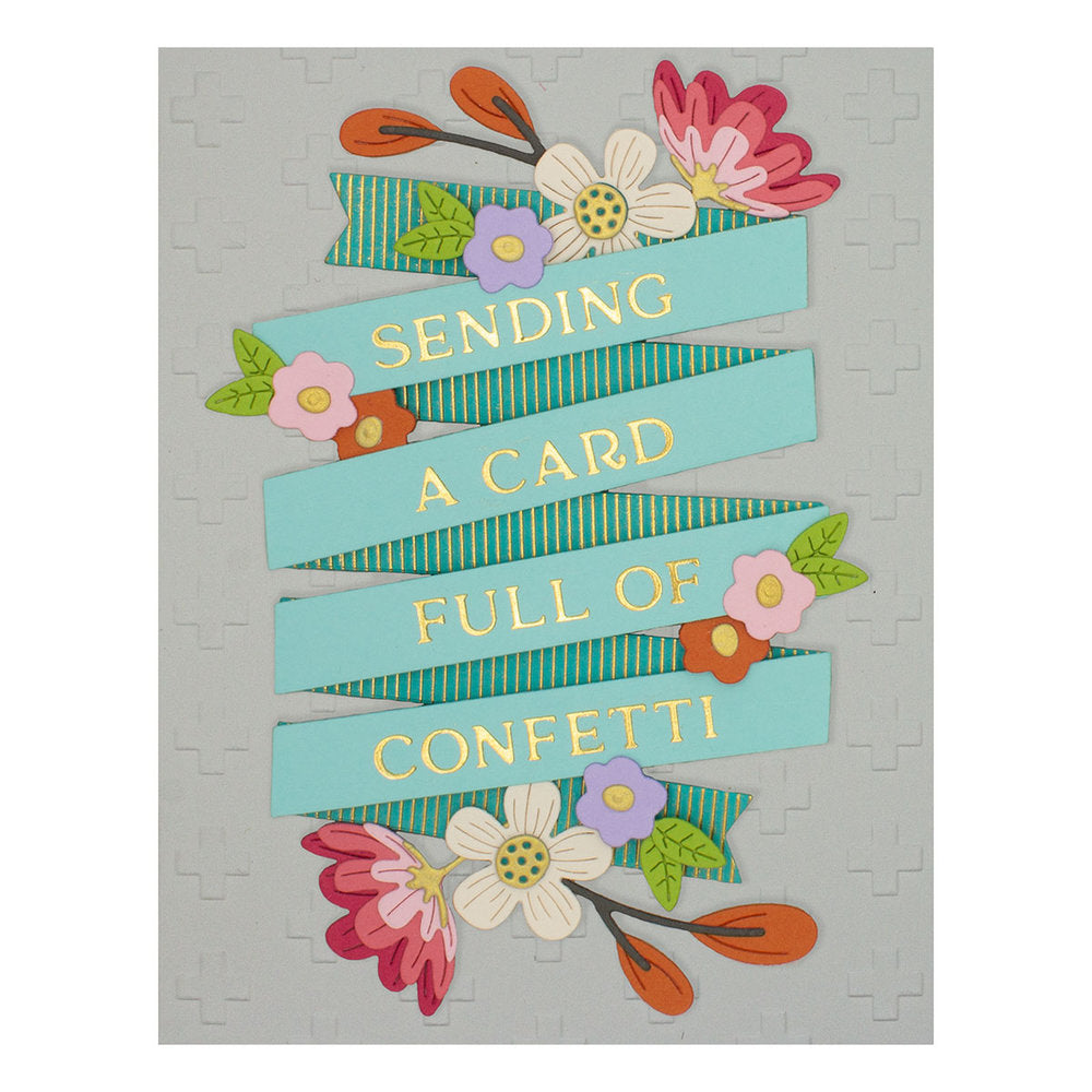 Spellbinders - This Plus This Embossing Folder