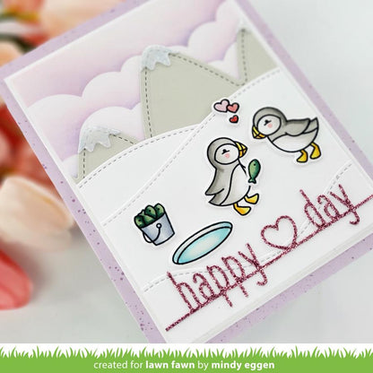 Lawn Fawn - Happy Heart Day Line Border