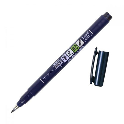 Tombow - Fudenosuke Brush Pen Hard Tip Black