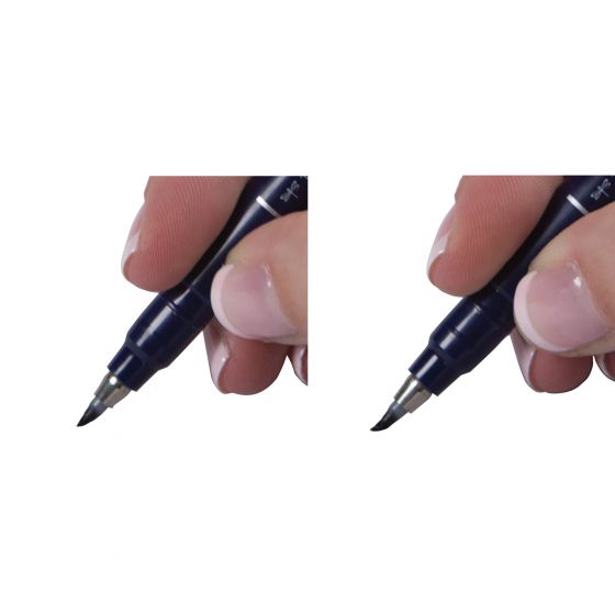 Tombow - Fudenosuke Brush Pen Hard Tip Black