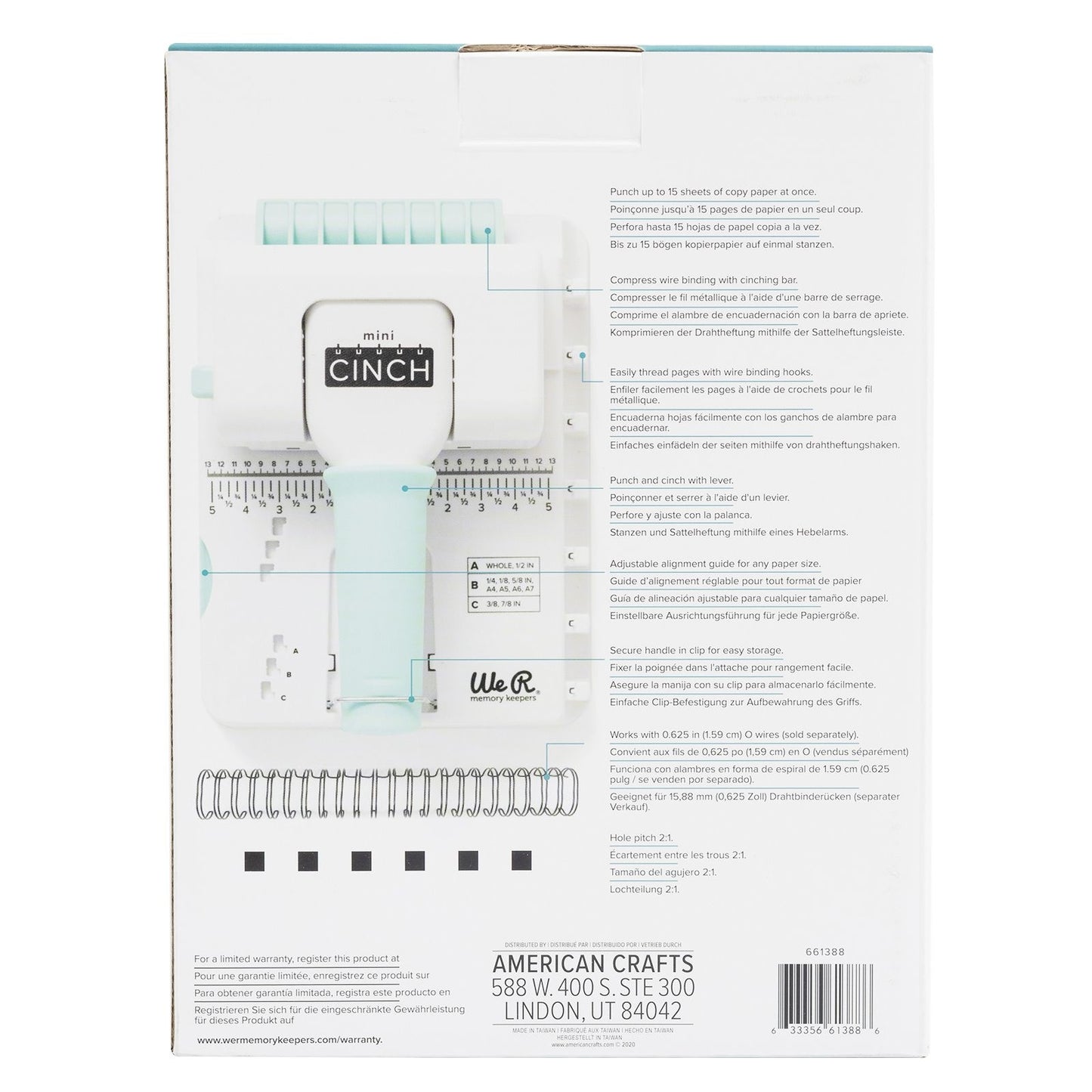 We R Makers - Mini Cinch Book Binding Tool