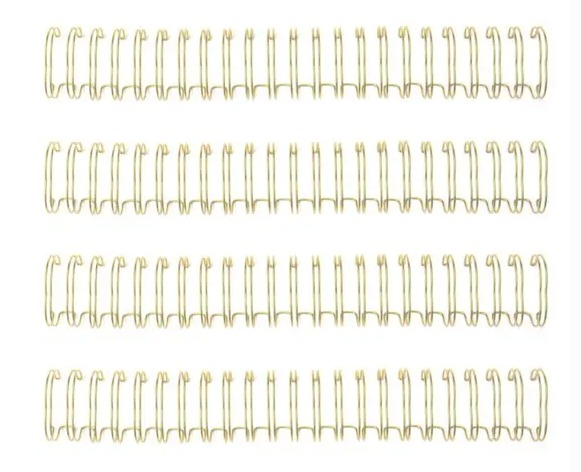 We R Makers - Cinch Wire 0.625 Inch Gold (4pcs)