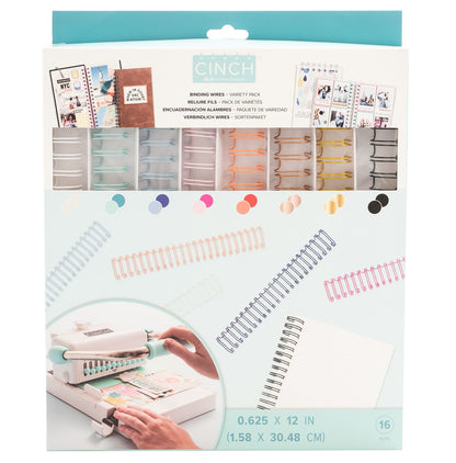 We R Makers - Cinch Wire 0.625 Inch Value Pack (16pcs)