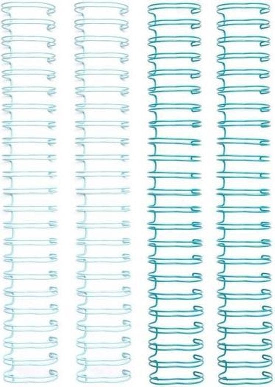We R Makers - Cinch Wire 1 Inch Blues (4pcs)