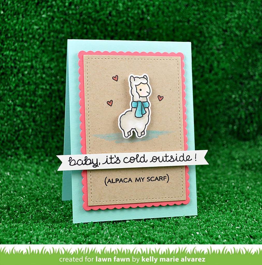 Lawn Fawn - Scalloped Rectangle Stackables