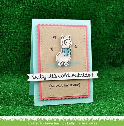 Lawn Fawn - Scalloped Rectangle Stackables