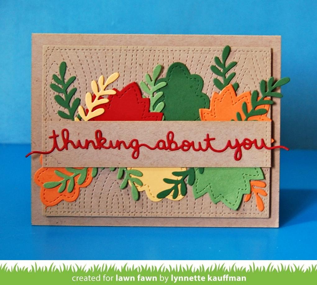 Lawn Fawn - Stitched Woodgrain Backdrop